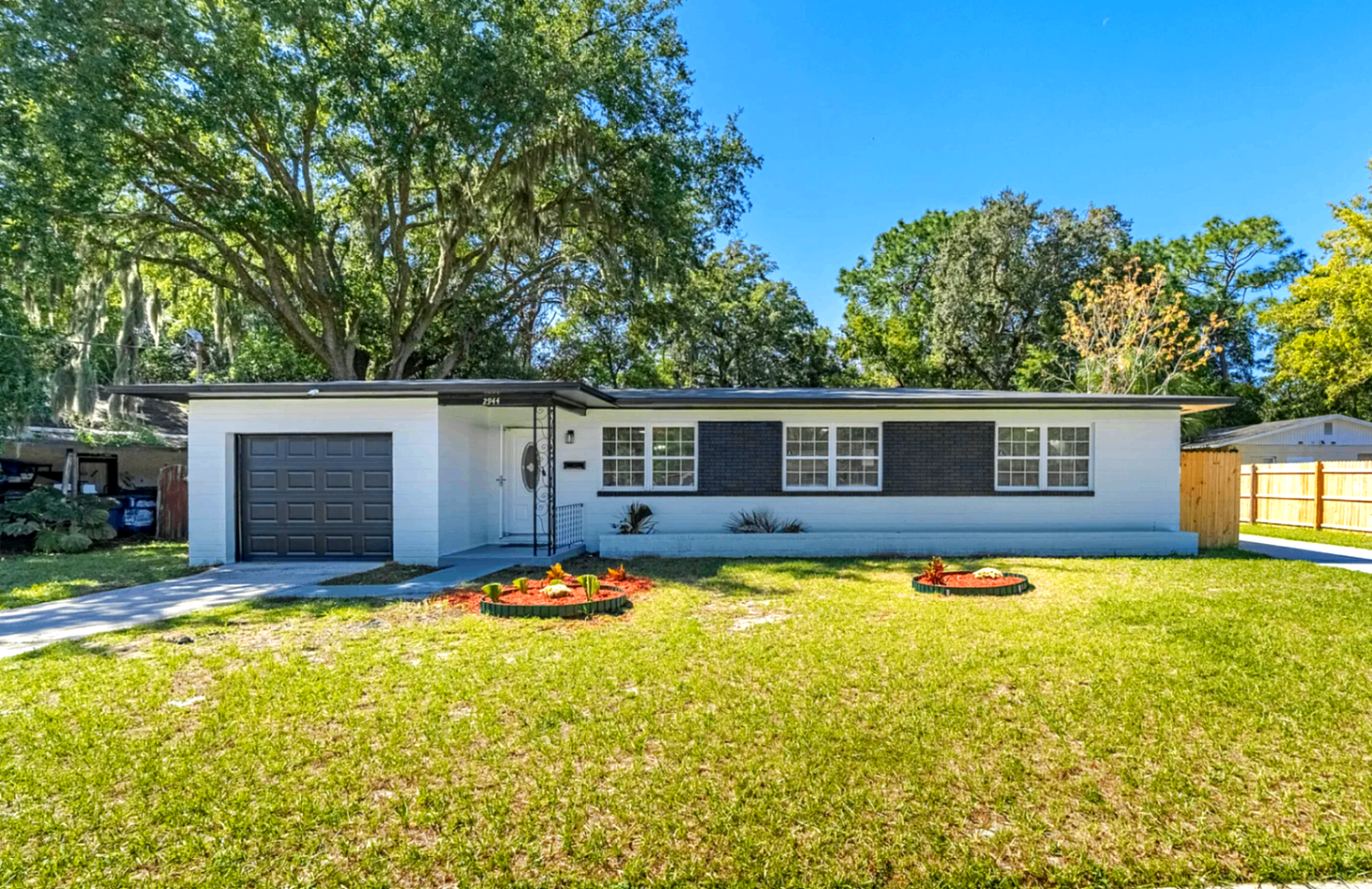 Ranch home after renovation